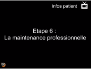 Etape 6: La maintenance professionnelle